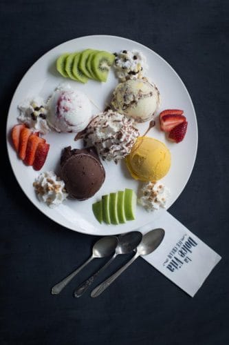gelato scoops